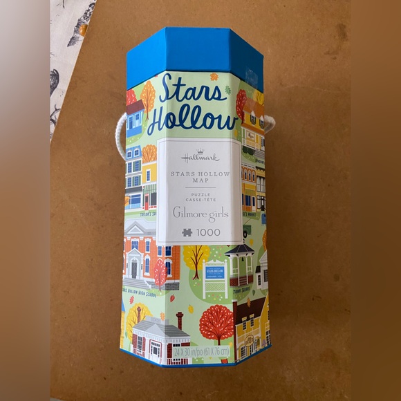 Hallmark Stars Hollow Gilmore Girls Puzzle - Picture 4 of 5